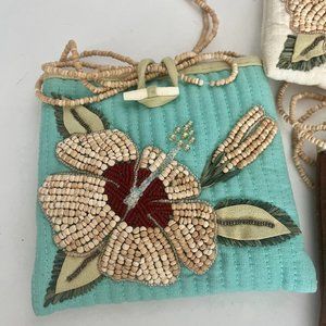 Tommy Bahama Bags Turquoise Tommy Bahama Tropical Beaded Hand